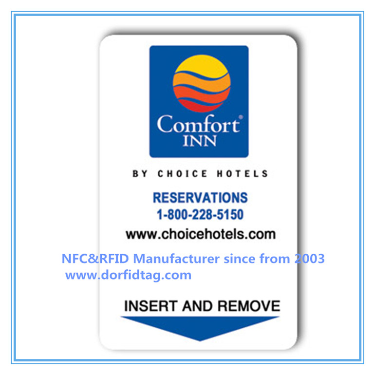 RFID hotel key card door lock cards hotel room key card